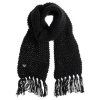 šatka NEW MELLOW SCAR J Čierna
