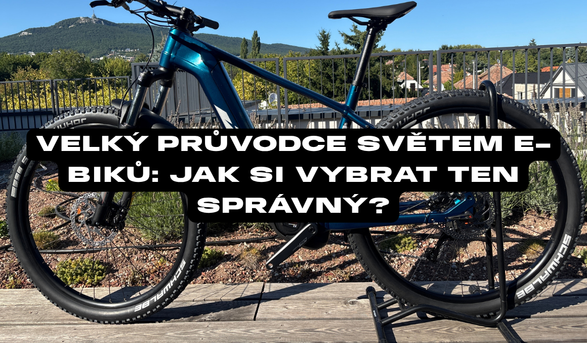 Velký průvodce světem e-biků: Jak si vybrat ten správný?