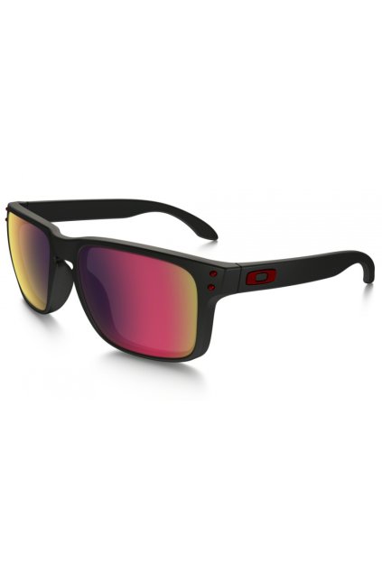 OAKLEY okuliare F HOLBROOK Standard HDO Matte Black/Positive Red Iridium 16/17 (Velikost TU)