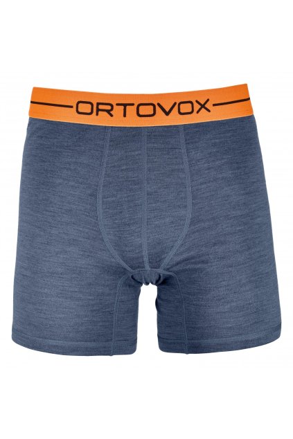 Ortovox boxerky T 185 Rock'n'Wool Boxer night blue