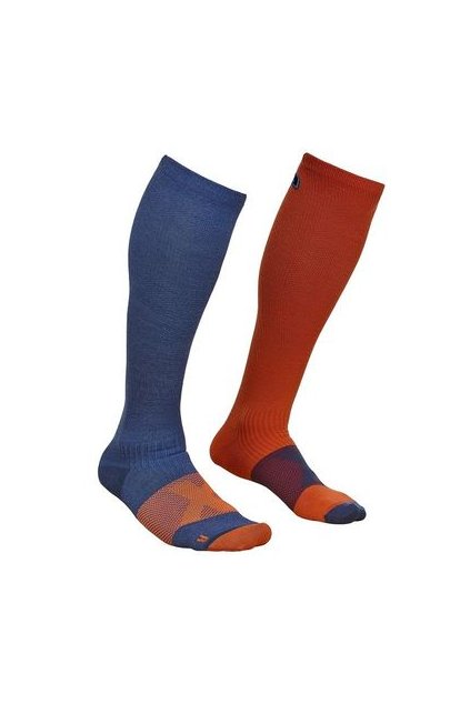 Ortovox - ponožky Tour Compression Socks night blue