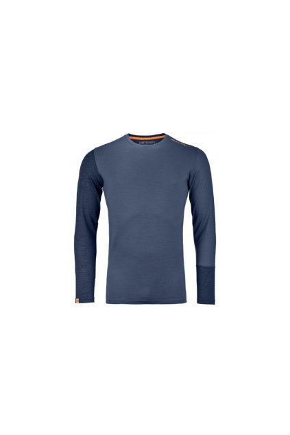 Ortovox - tričko T 185 Rock'n'Wool Long Sleeve night blend