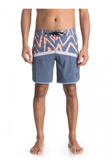QUIKSILVER - šortky B HIGHLINE TECHTONICS 18 silver sconce (Velikost 30)
