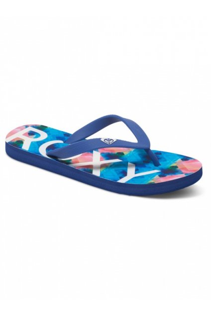 ROXY - obuv SW PLAYA blue/white print (Velikost 36)