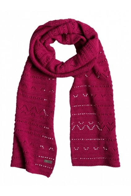 ROXY - šál GIRL CHALLENGE SCARF persian red (Velikost UNI)