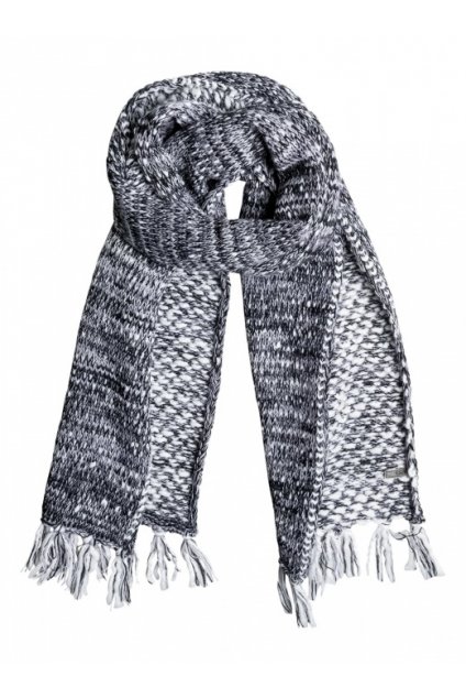 ROXY - šál THE SHOPPEUSE SCARF anthracite (Velikost UNI)