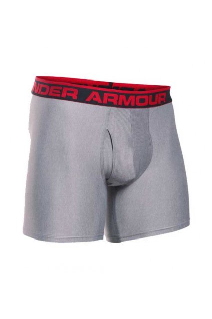 Under Armour - boxerky The Original 6\'\' BoxerJock true grey (Velikost LG)