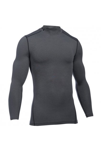 Under Armour -tričko T CG ARMOUR MOCK gray (Velikost 3XL)