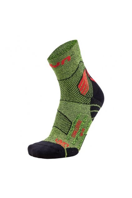 UYN - ponožky MAN RUN TRAIL CHALLENGE SOCKS green (Velikost 42-44)