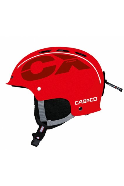 CASCO - prilba CX-3 JUNIOR red 18/19 (Velikost 50-56)