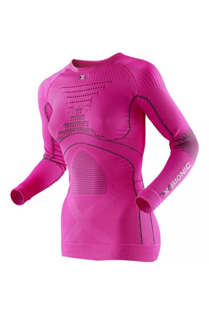 X-Bionic - bielizeň T ACC EVO LADY SHIRT LONG SL.ROUND NECK pink (Velikost L/XL)