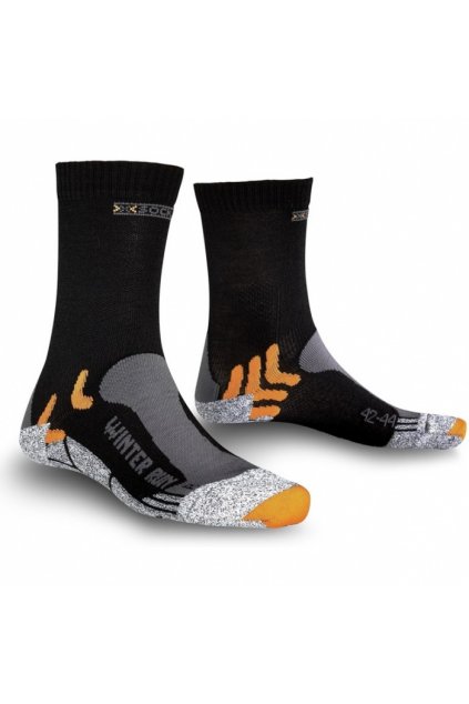 X-SOCKS ponožky T WINTER RUN black (Velikost 39/41)