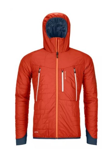 Ortovox bunda Swisswool Piz Boe Jacket M desert orange
