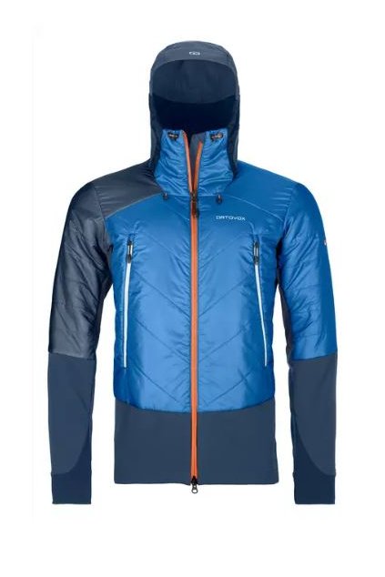 Ortovox bunda Swisswool Piz Palu Jacket M safety blue