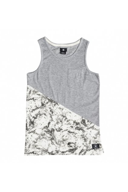 DC - tričko BR BLOOMINGTON TANK BOY LILY WHITE STORM PRINT (Velikost 12)