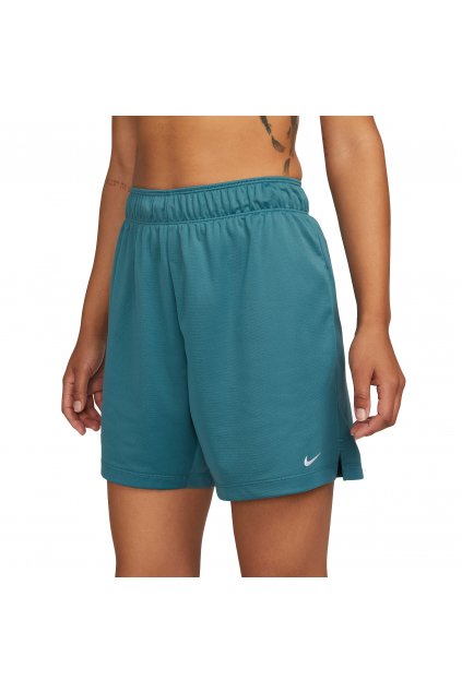 nike dri fit 5in pantaloncini da allenamento donna noise aqua dx6024 440 A