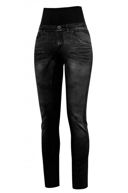 W23015085D 00 X118 PANT SOUND PRINT JEANS BLACK