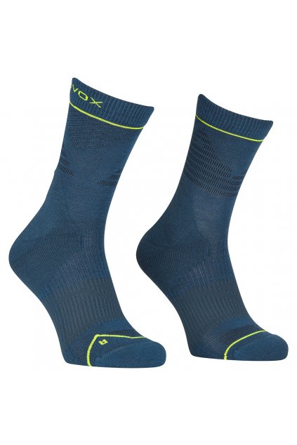 dbf8b82f panske ponozky ortovox alpine pro comp mid socks m modra petrol blue