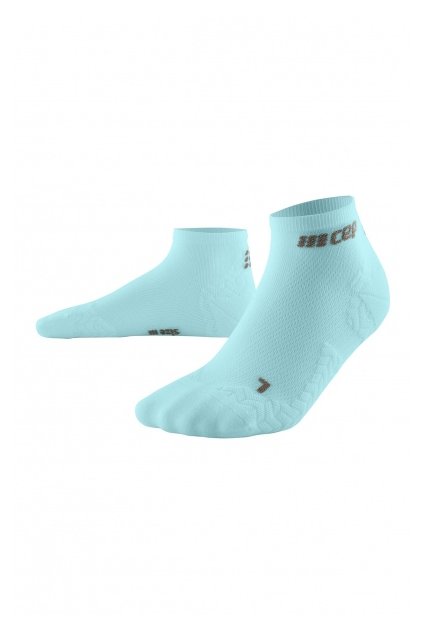 ultralight socks low cut v3 lightblue wp7afy wp8afy front