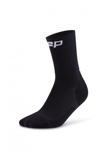 core run socks mid cut 5 0 black wp7c5r wp8c5r front 1 white 4to5