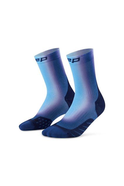 cep core run edt gradient socks mid cut 5 0 blue wp7c3g wp8c3g front 2