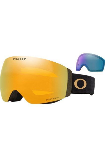 Oakley flight deck pro m metallic black gold prizm 24k