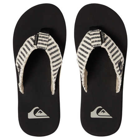 Levně Quiksilver pantofle MONKEY ABYSS Black/Grey