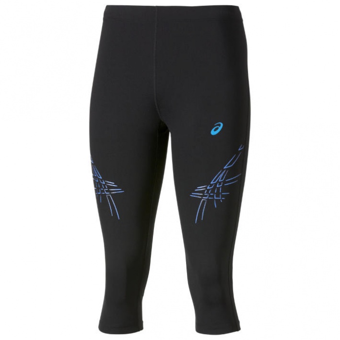 Levně Asics legíny 3/4 TIGHT ESSENTIAL black/jeans