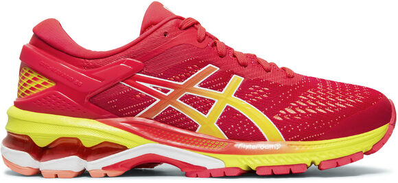 Levně Asics obuv GELKAYANO 26 red/yellow