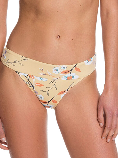 Levně Roxy - plavky LAHAINA BAY MOD BOTTOM sun tan yellow