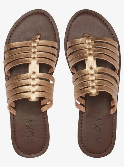 Roxy - pantofle TIA bronze Velikost: 6