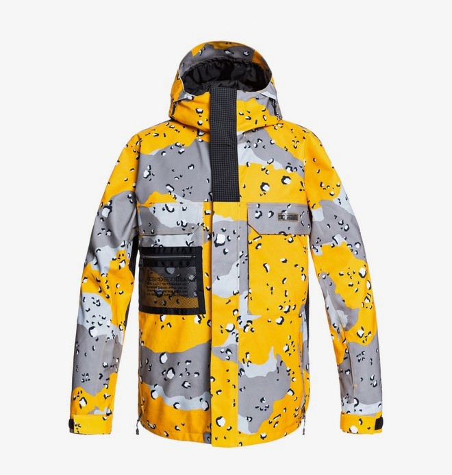 DC bunda Z Defiant Jacket lemon camo Velikost: M