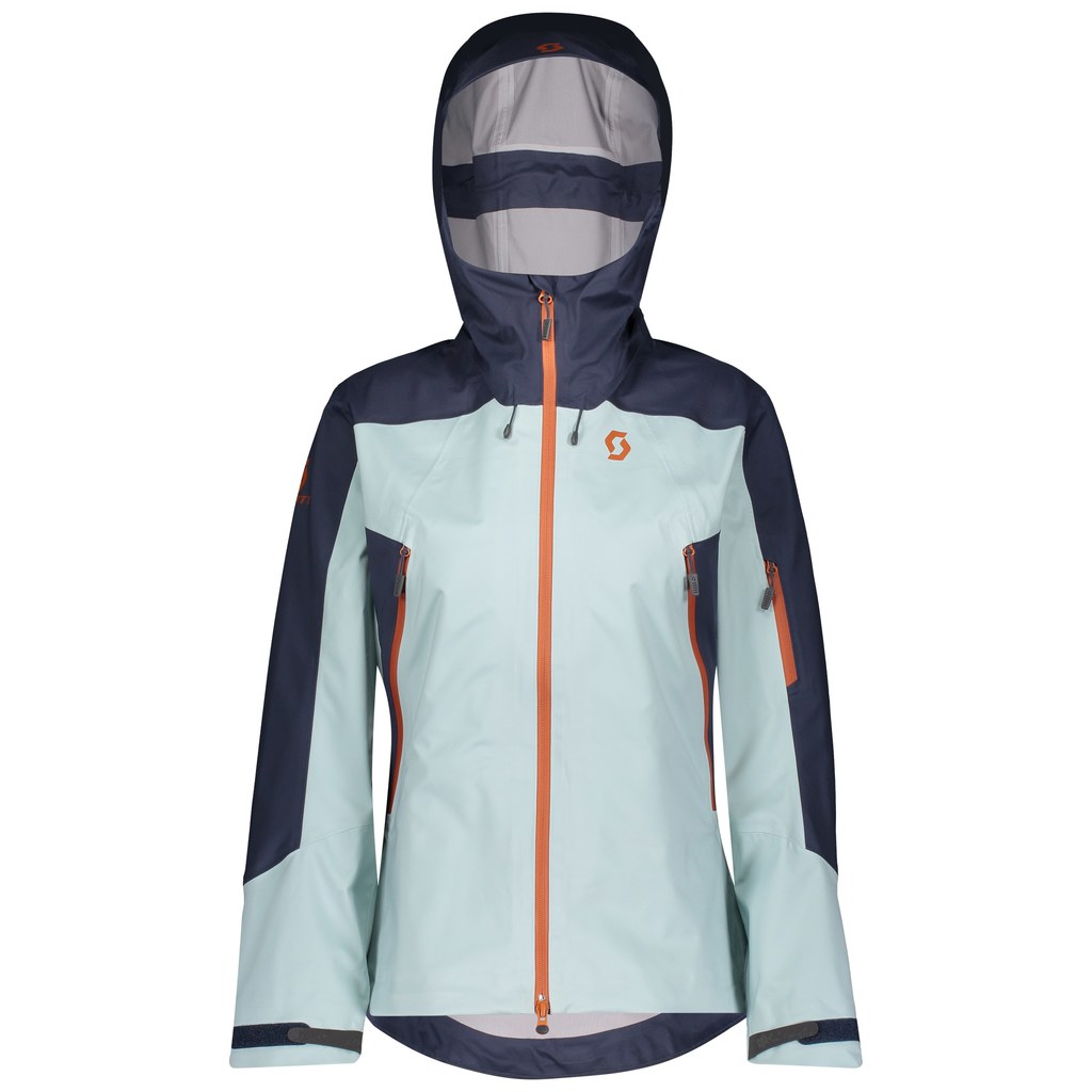 Levně Scott - bundy Z Jacket W's Explorair 3L blue nights-cloud blue