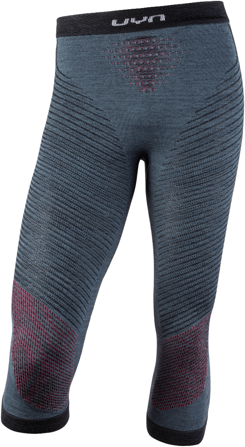 UYN - kalhoty T FUSYON UW PANTS MEDIUM orion blue/bordeaux/pearl grey Velikost: XXL