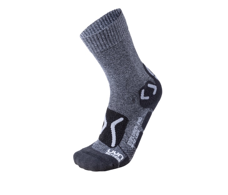 UYN - ponožky LADY OUTDOOR EXPLORER MID SOCKS grey melange/pearl grey Velikost: 35-36