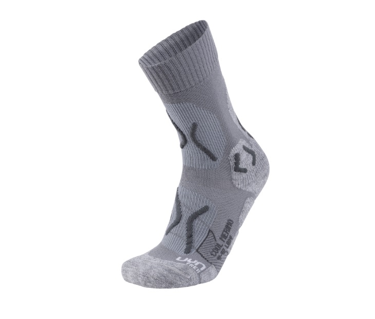 UYN - ponožky LADY TREKKING COOL MERINO SOCKS light grey melange/pearl grey Velikost: 37-38
