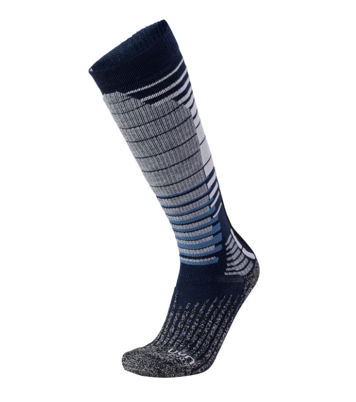 UYN - ponožky T SKI SNOWBOARD SOCKS dark blue/ grey melange Velikost: 35/38