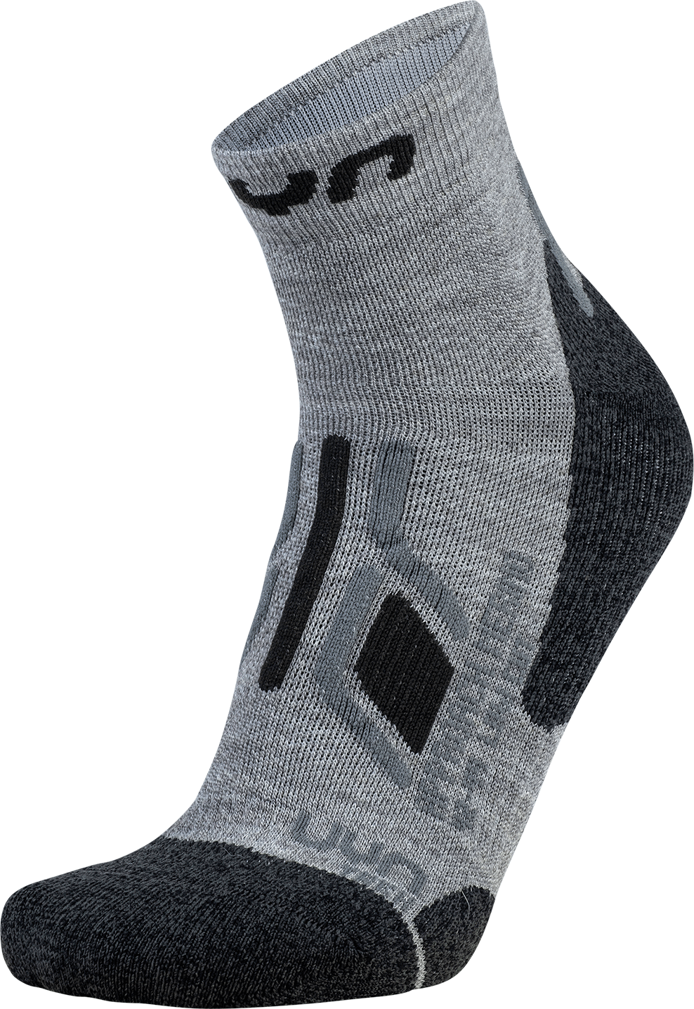 UYN ponožky T LADY TREKKING APPROACH MERINO LOW CUT SOCKS mid grey Velikost: 35-36