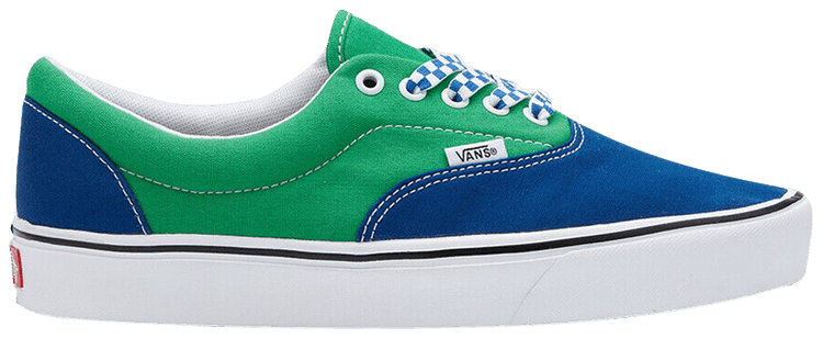 Levně Vans obuv ComfyCush Era (LACE MIX) green blue