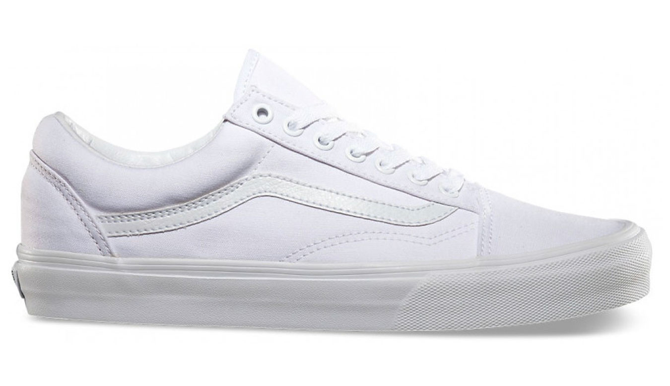 Levně Vans obuv UA OLD SKOOL True White