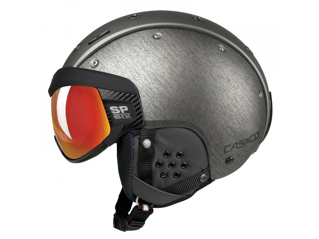 Levně Casco helma SP-6 VISOR dark silver