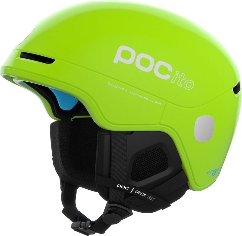 Levně POC helma Pocito Obex Spin yellow/green 20/21