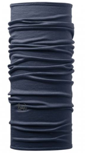 Buff šatka Wool Buff Lightweight solid denim Velikost: UNI