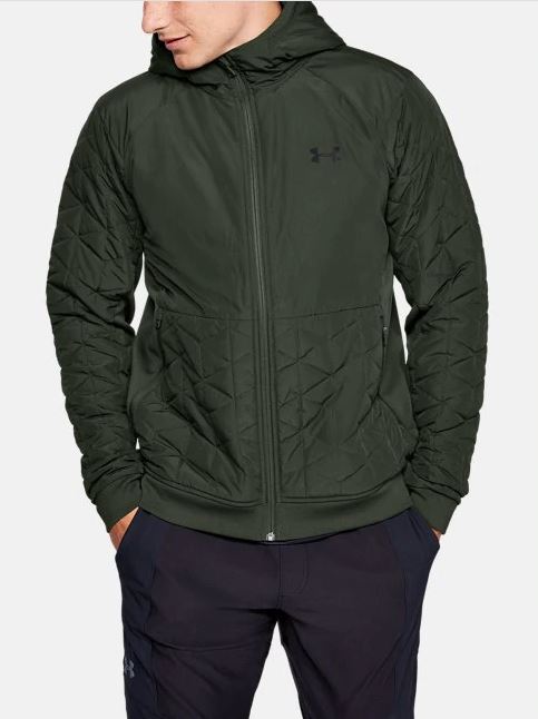 Under Armour bunda ColdGear Reactor Performance Hybrid green Velikost: M