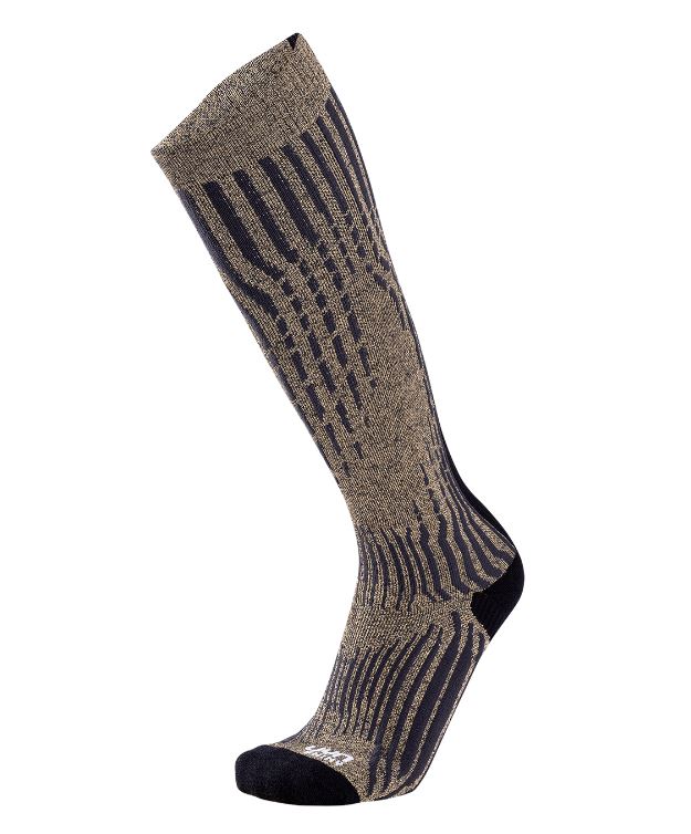 Levně UYN ponožky Ski Cashmere Shiny Socks celebrity gold