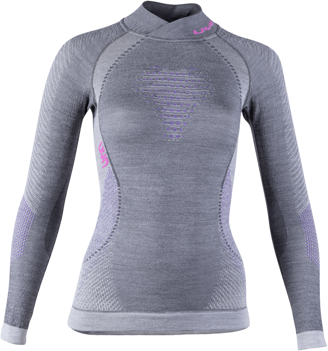 UYN tričko Uyn Lady Fusyon UW Shirt LG_SL.Turtleneck grey Velikost: XS