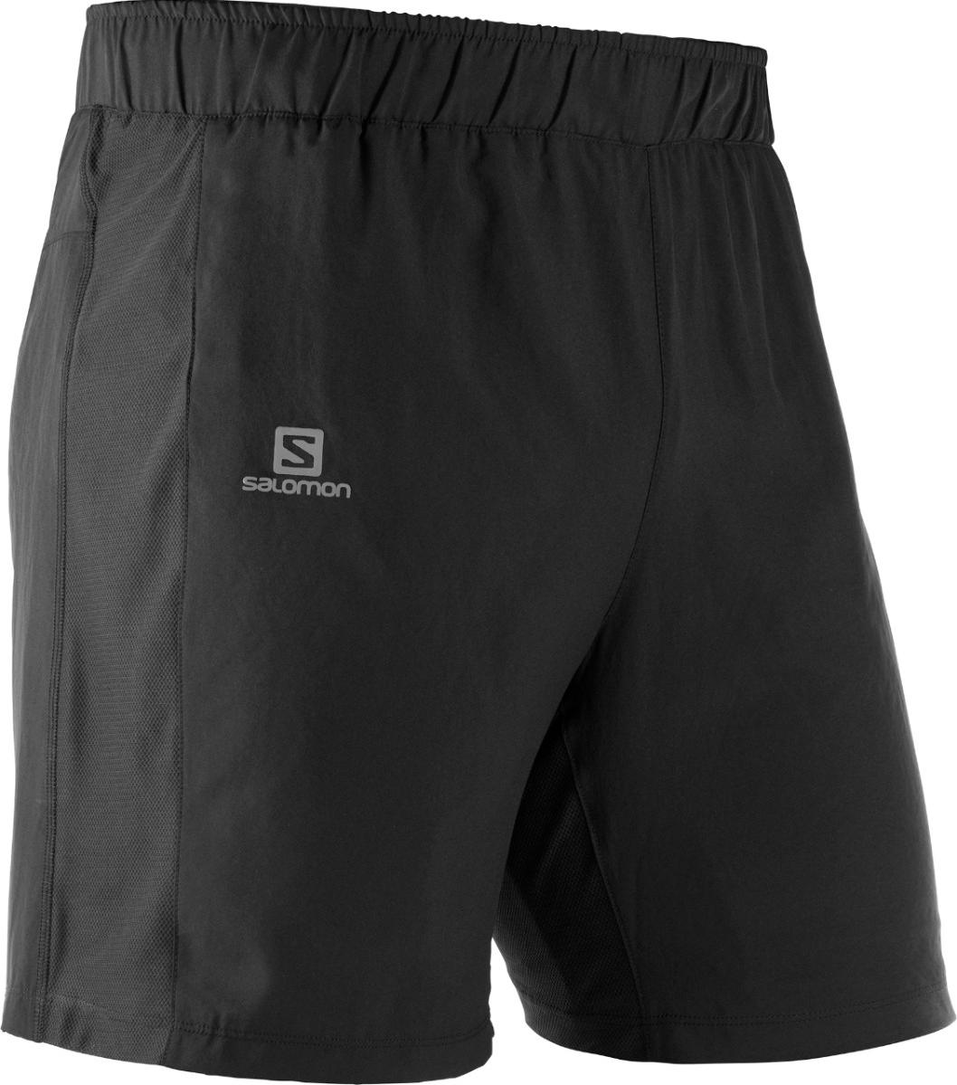 Levně Salomon šortky Agile 2in1 Short black