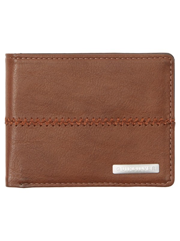 Levně Quiksilver peněženka Stitchy 3 chocolate brown