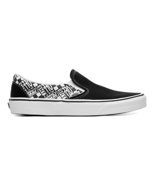 Vans obuv Classic Slip-On black asphal Velikost: 5.5