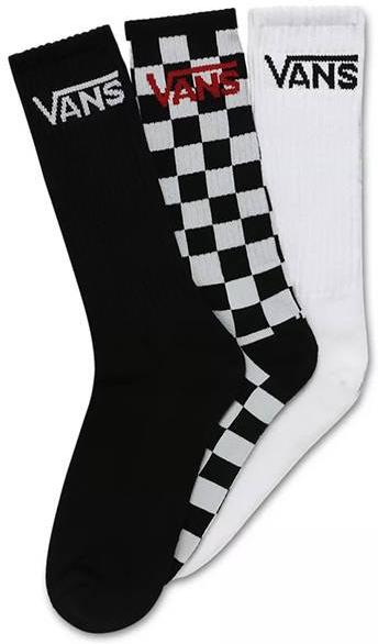 Levně Vans ponožky Classic Crew 3PK(6.5-9) black